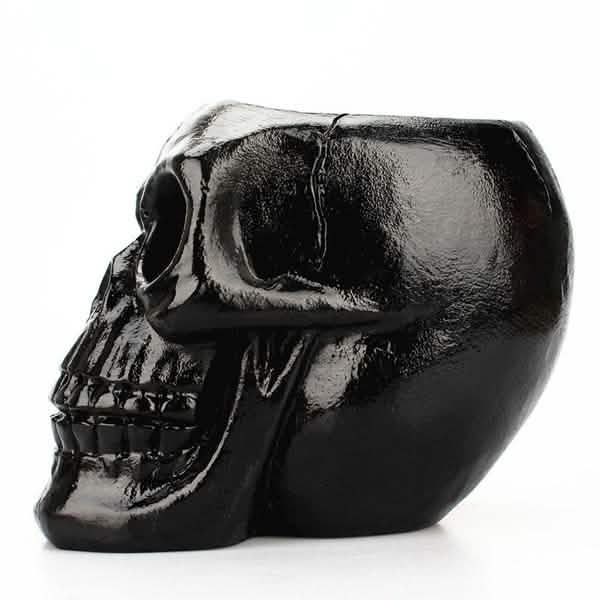 Multifunction Creative Skull Storage Stationery Holder Closet & Storage - DailySale