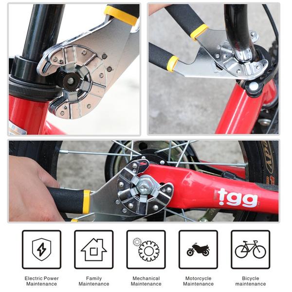 Multifunctional Adjustable Universal Wrench Home Improvement - DailySale