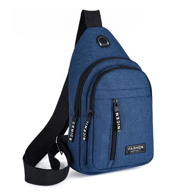 Multifunctional Crossbody Sling Bag Bags & Travel Navy - DailySale