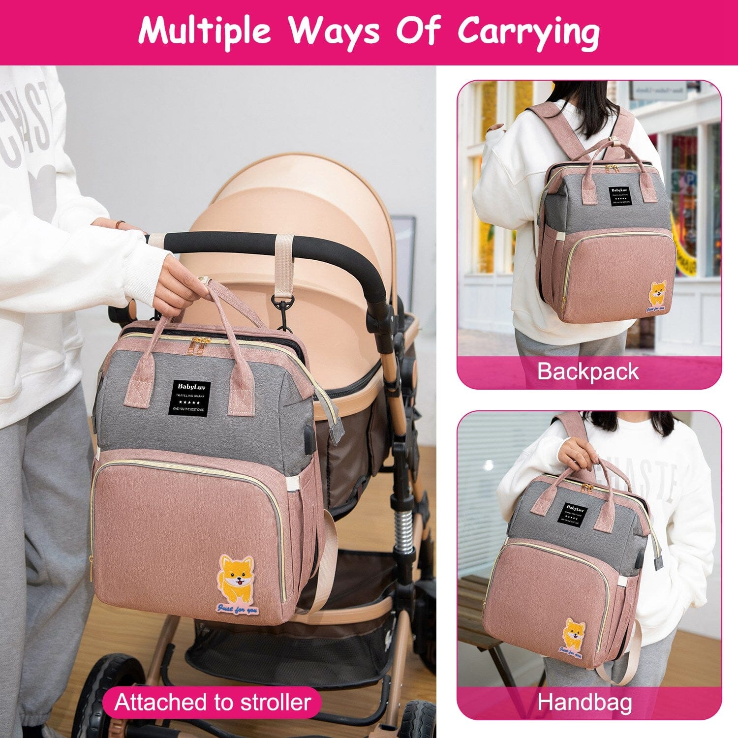 Multifunctional Diaper Bag Backpack Baby - DailySale