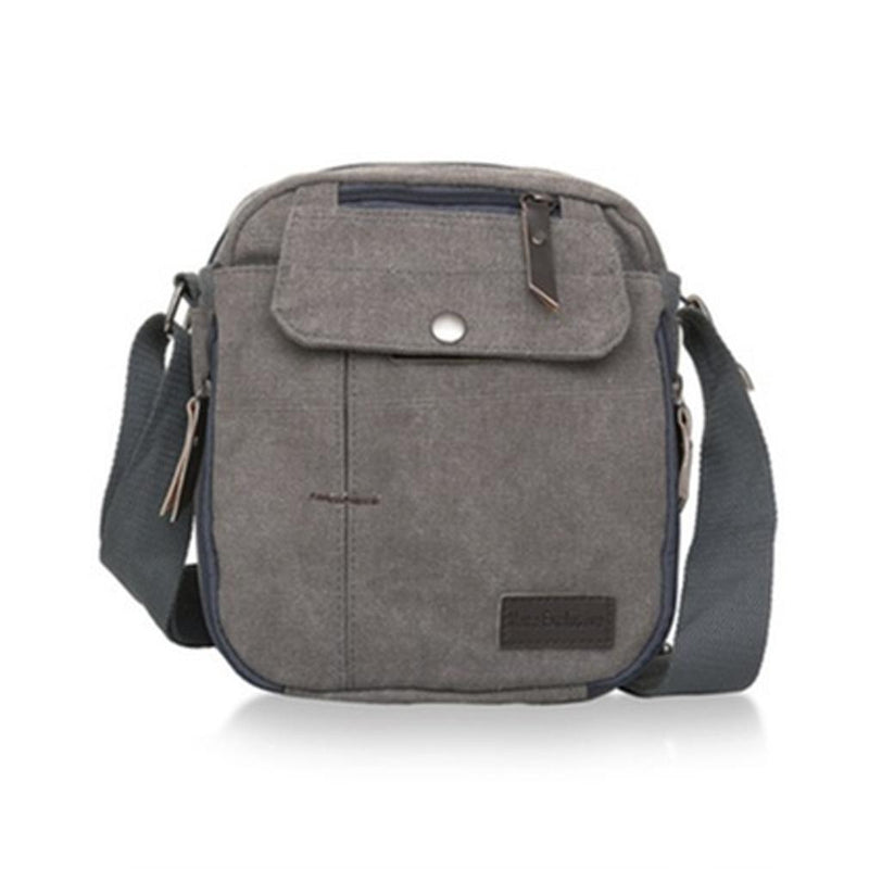 Multifunctional Heavy-Duty Canvas Traveling Bag Handbags & Wallets Gray - DailySale