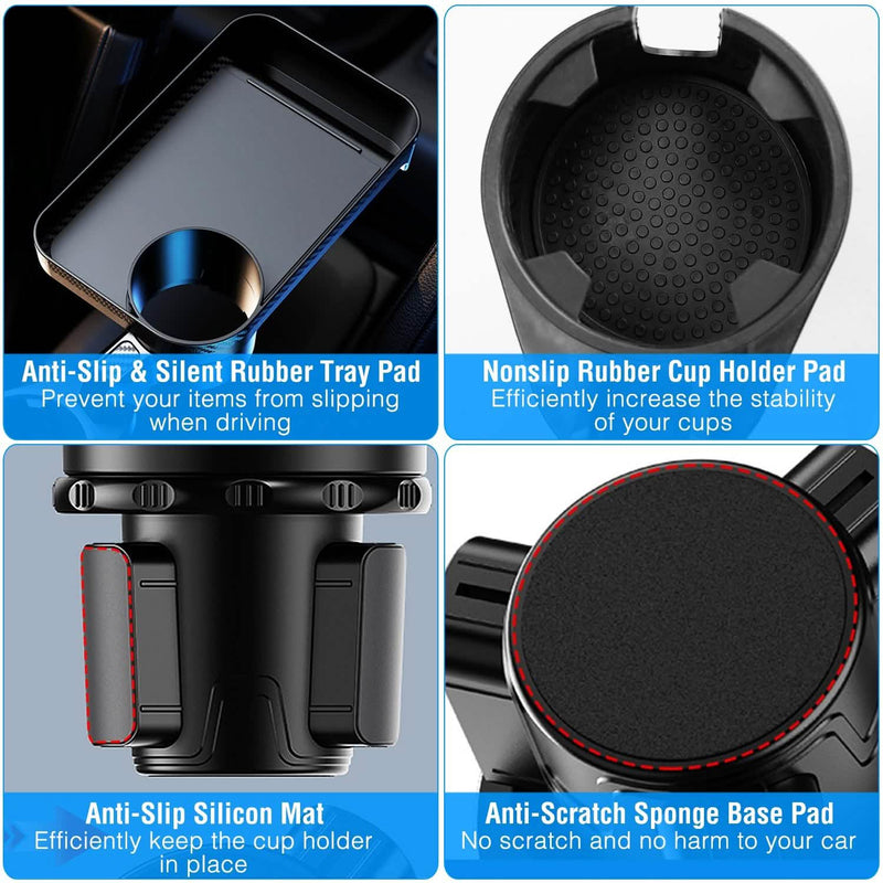 Multifunctional Water Cup Mount Stand with Detachable Tray Automotive - DailySale