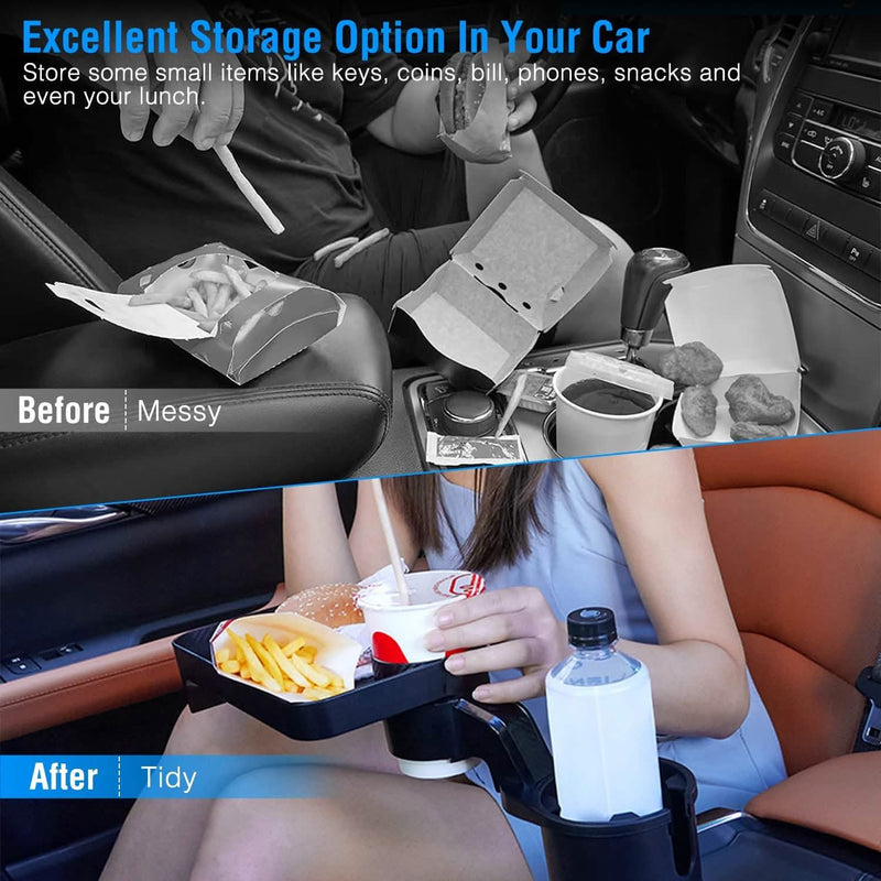 Multifunctional Water Cup Mount Stand with Detachable Tray Automotive - DailySale