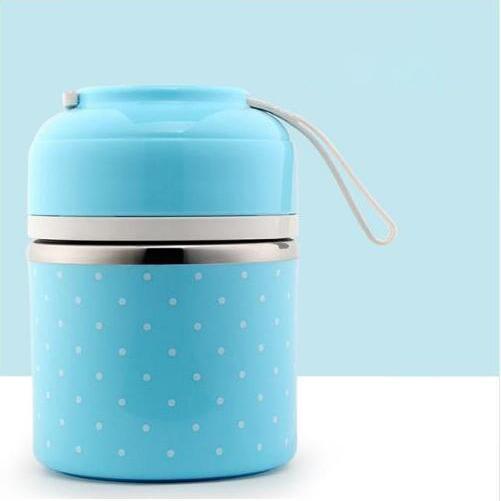 Multilayer Cute Thermal Lunch Box Stainless Steel Food Container