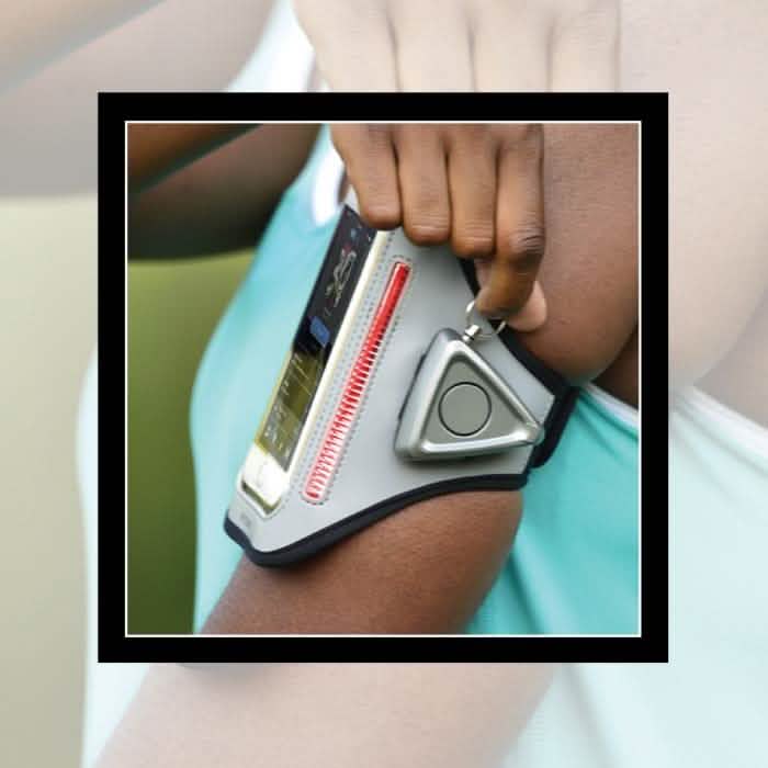 MYGUARD SPORT LED Armband & Safety Alarm with Phone Holder Mobile Accessories - DailySale