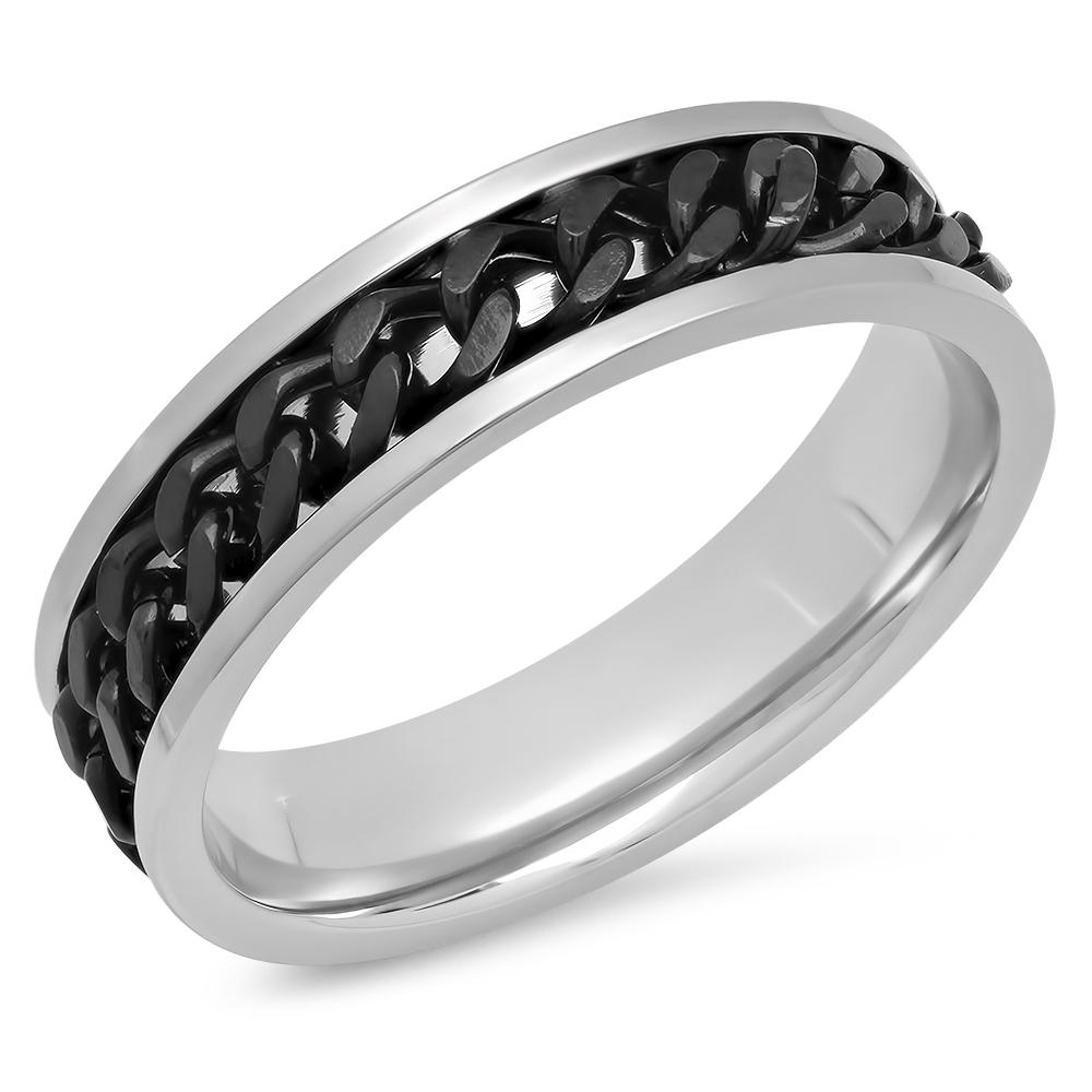 Mystery Deal Mens Stainless Steel Band Ring Men's Accessories - DailySale