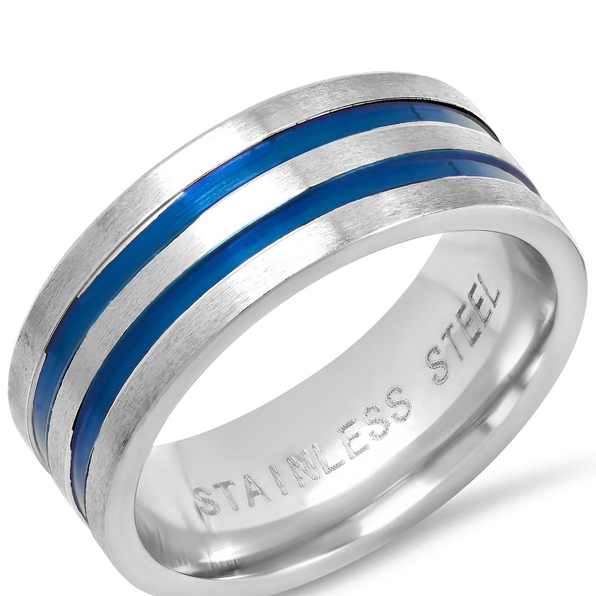 Mystery Deal Mens Stainless Steel Band Ring Men's Accessories - DailySale