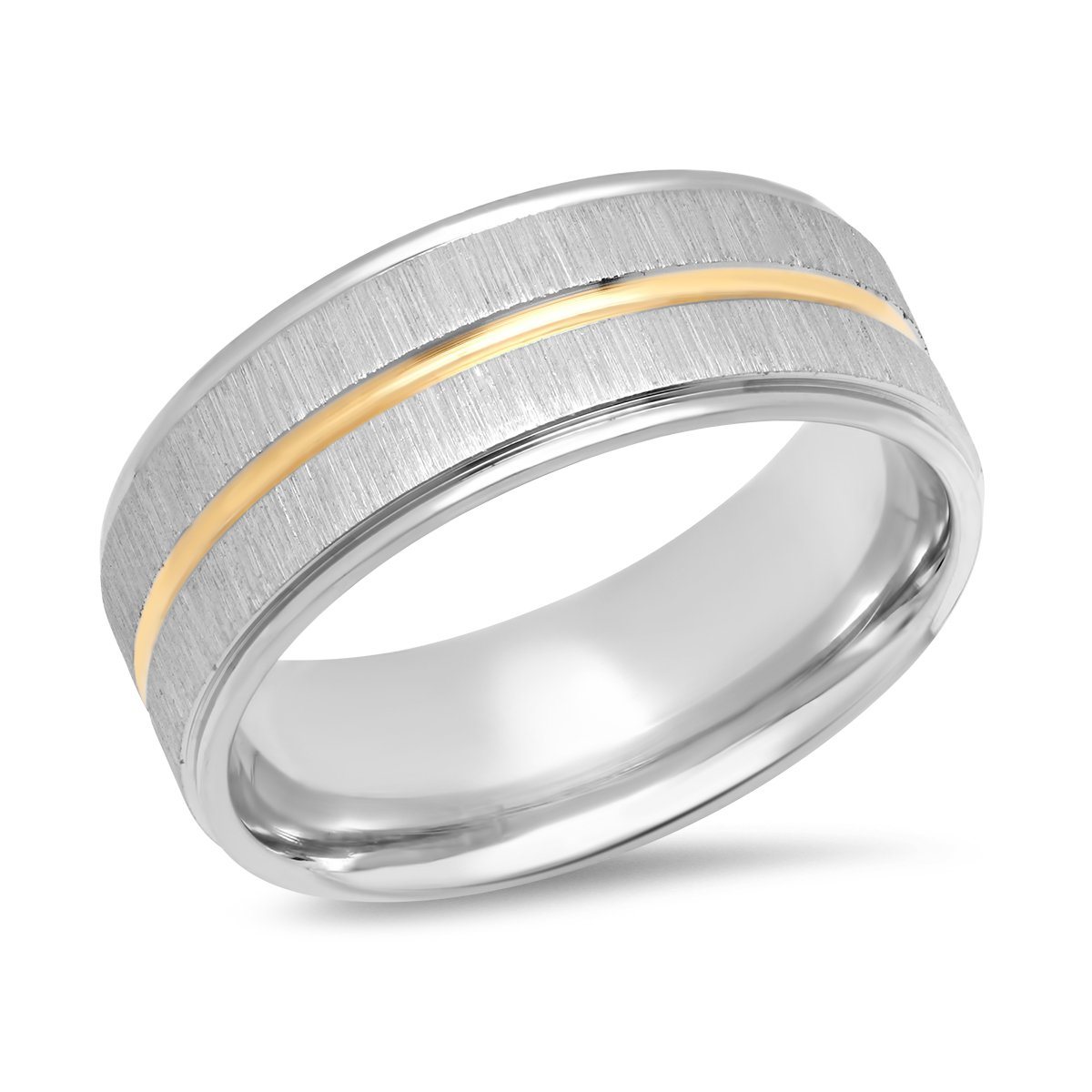 Mystery Deal Mens Stainless Steel Band Ring Men's Accessories - DailySale