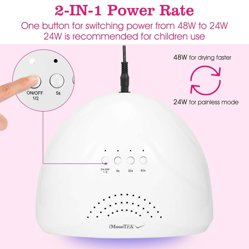 Nail Dryer 48W/24W UV LED Lamp Beauty & Personal Care - DailySale