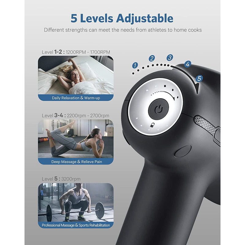Naipo Handheld Massager Gun Wellness - DailySale