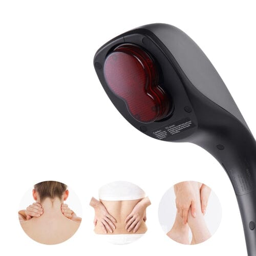 Naipo Handheld Massager with Heat & 4 Attachments Wellness - DailySale