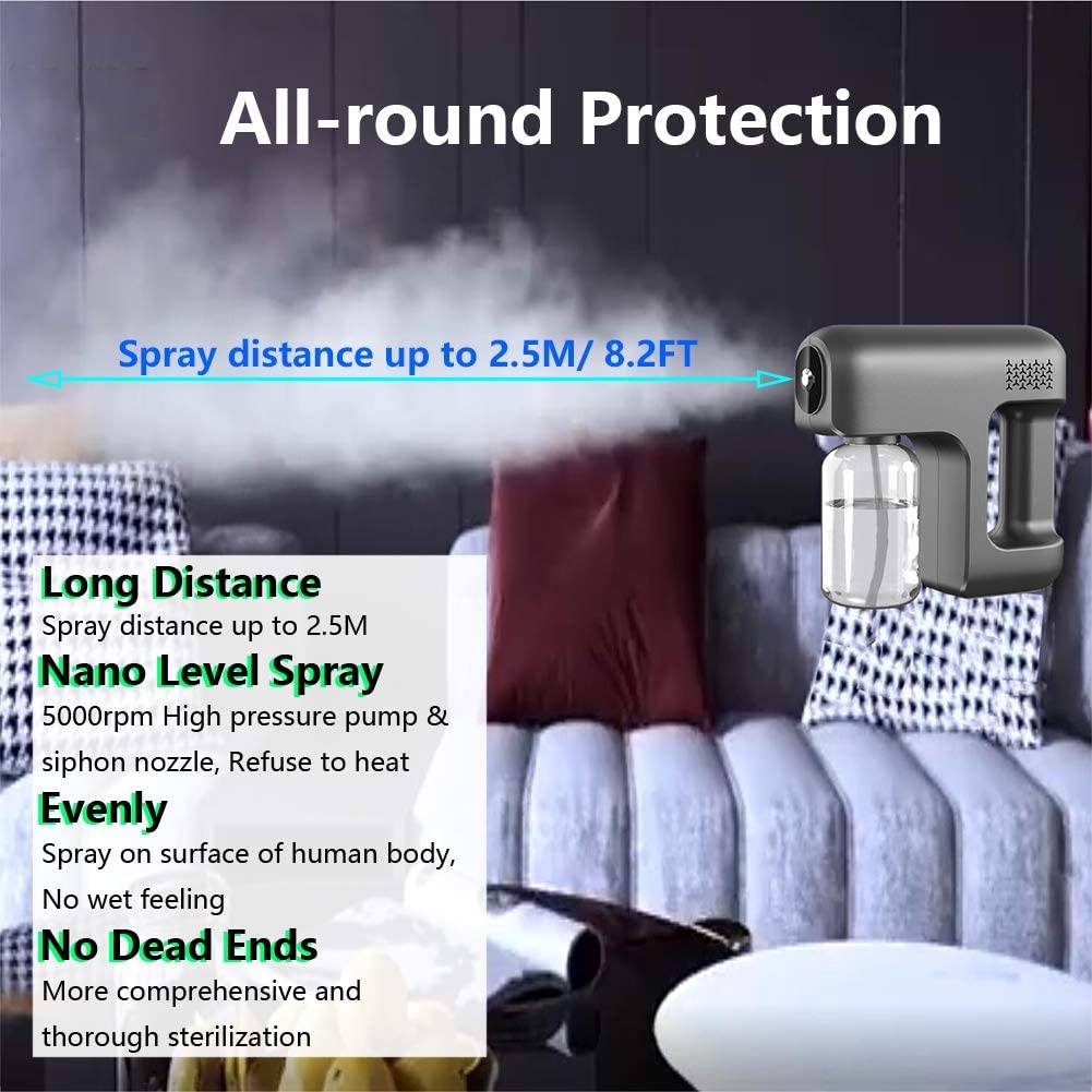 Nano Mist Pump Sprayer Machine Automatic with Blue Light Face Masks & PPE - DailySale