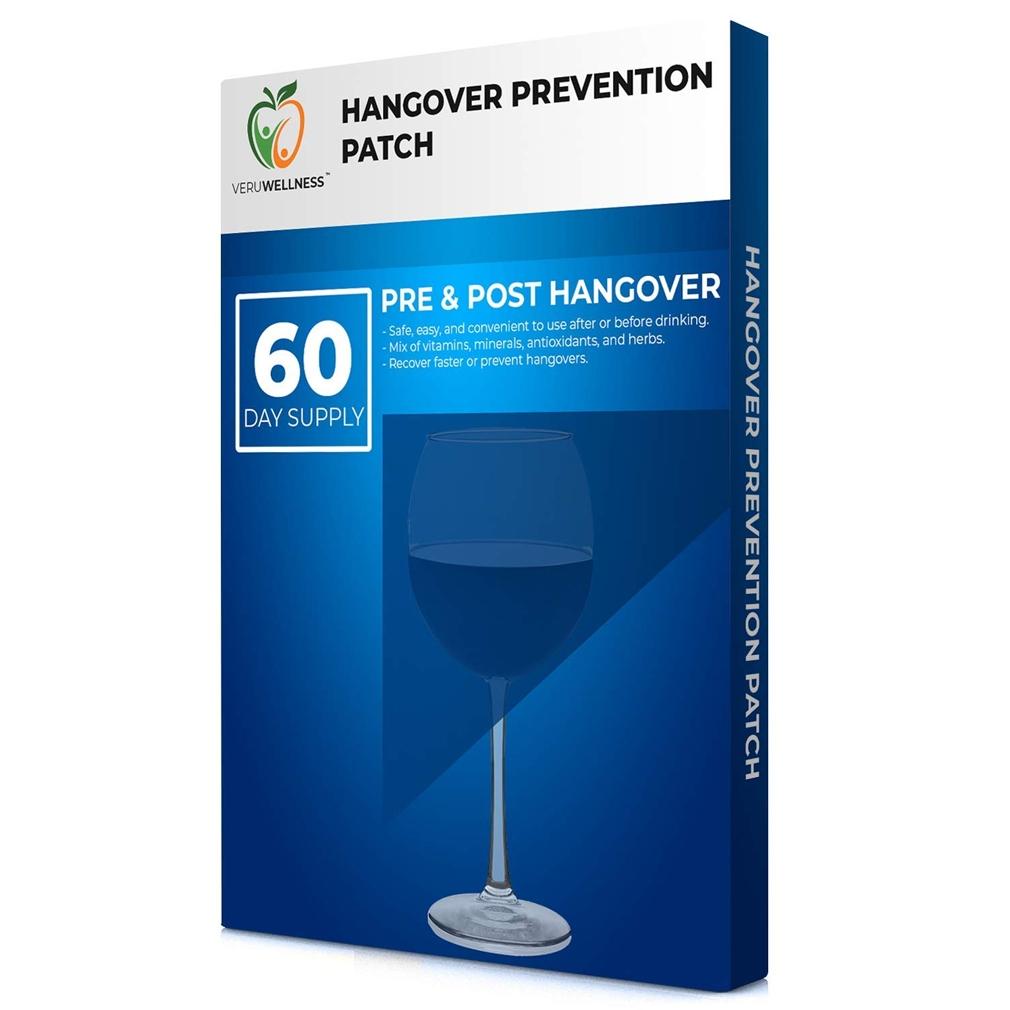 Natural Hangover Patches 60 Day Supply
