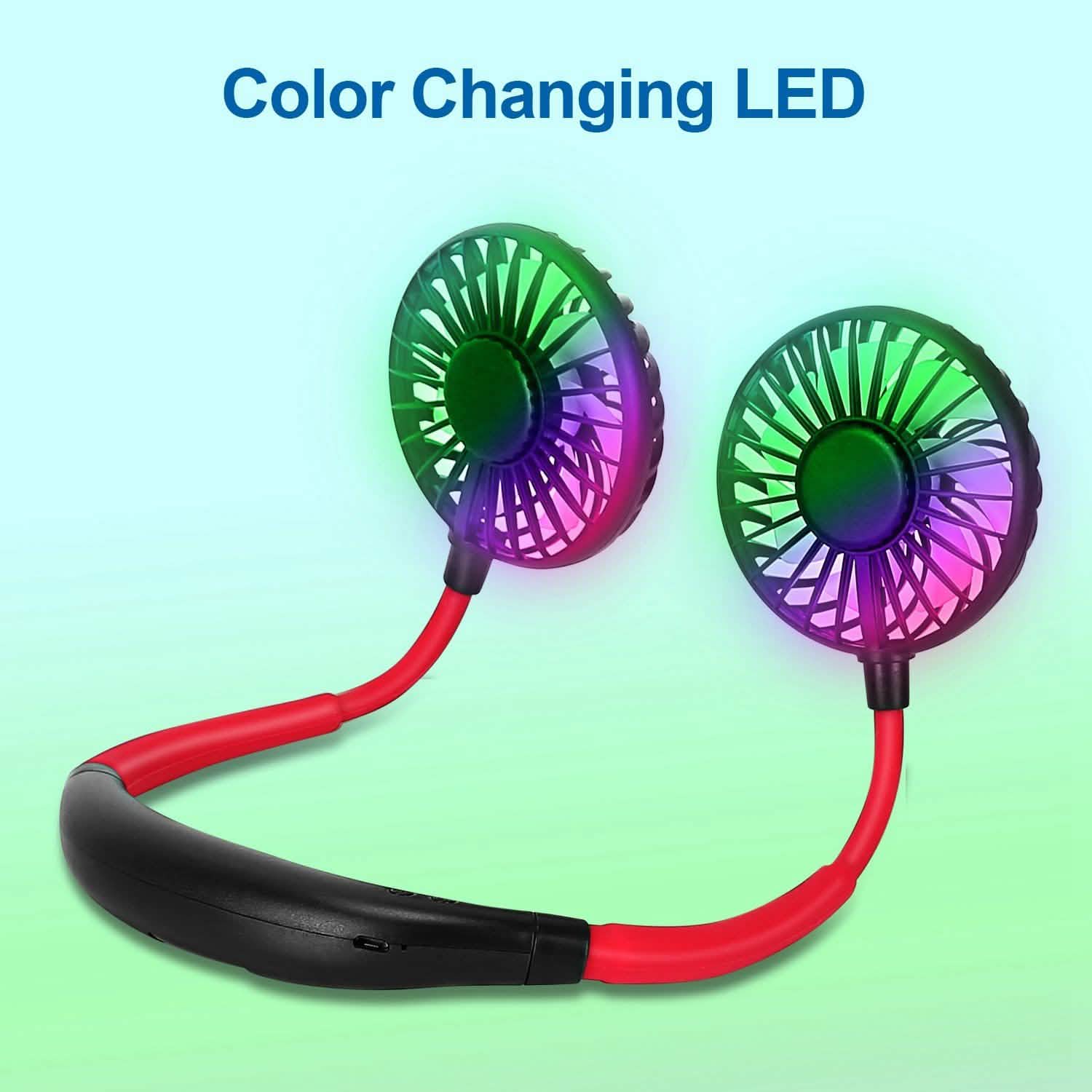 Neck Hanging Fan Hand Free Portable Sports & Outdoors - DailySale