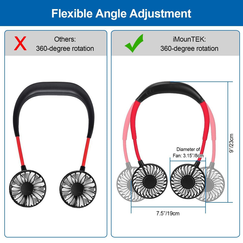 Neck Hanging Fan Hand Free Portable Sports & Outdoors - DailySale
