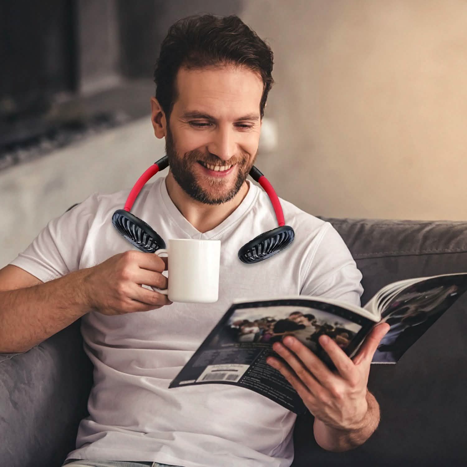 Neck Hanging Fan Hand Free Portable Sports & Outdoors - DailySale