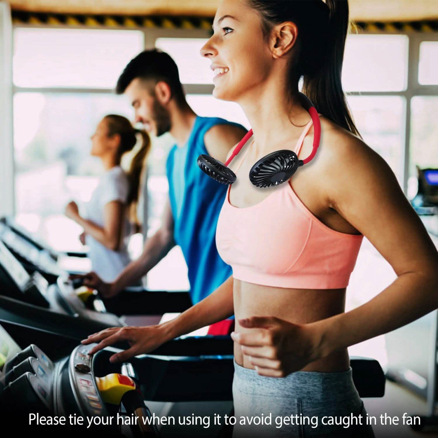 Neck Hanging Fan Hand Free Portable Sports & Outdoors - DailySale