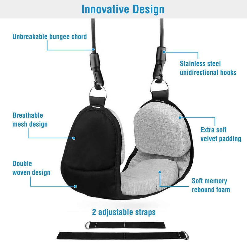 Neck Head Hammock Portable Cervical Traction Relief Hammock Wellness - DailySale