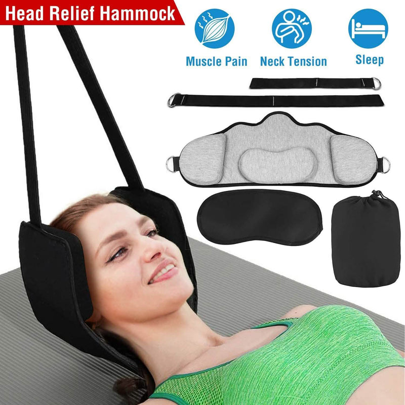 Neck Head Hammock Portable Cervical Traction Relief Hammock Wellness - DailySale