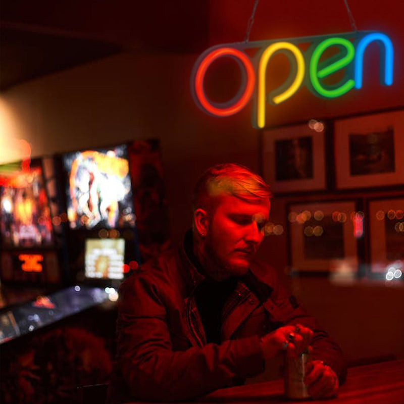 Neon Open Sign Light Everything Else - DailySale