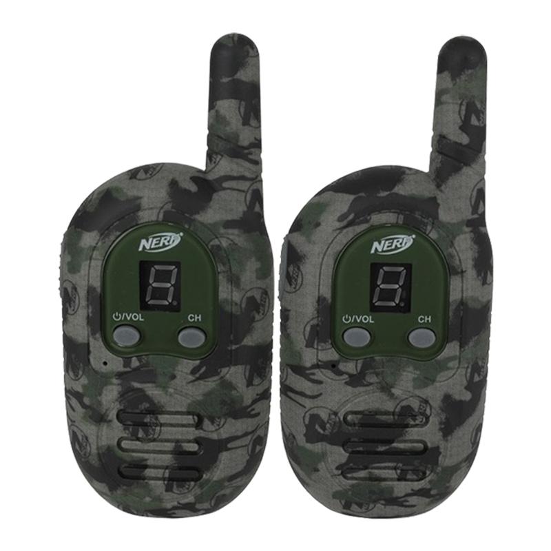 Nerf 1-Mile Rugged Sport Walkie Talkies Toys & Games Green - DailySale