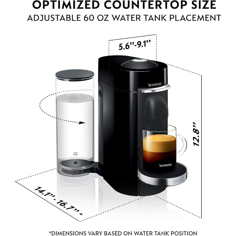 Nespresso VertuoPlus Deluxe Coffee and Espresso Machine (Refurbished) Kitchen Appliances - DailySale