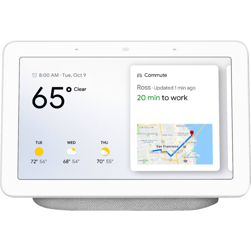 Nest Hub Smart Display with Google Assistant - Chalk TV & Video - DailySale