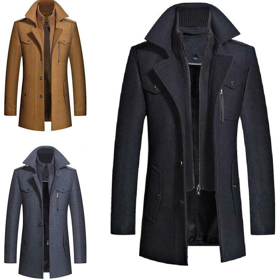 New Fashion Jacket Trench Coat for Men