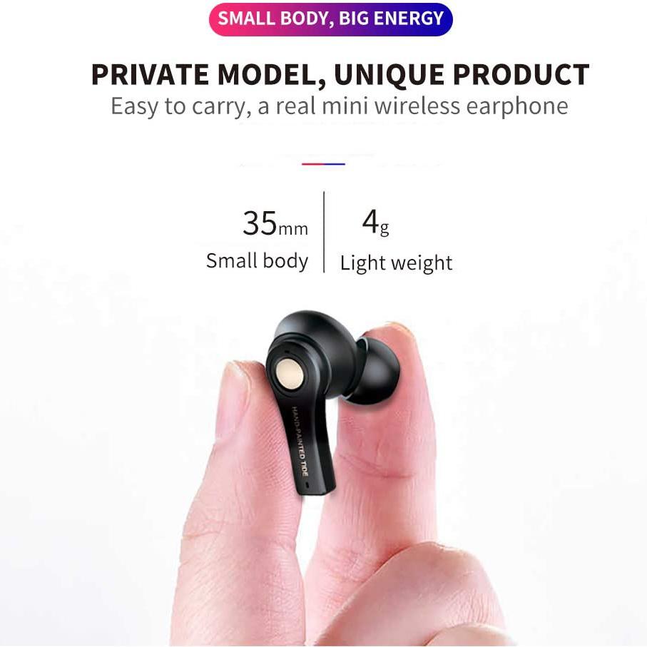 New Graffiti Wireless Earbuds Bluetooth 5.0 Earphones Headphones & Audio - DailySale