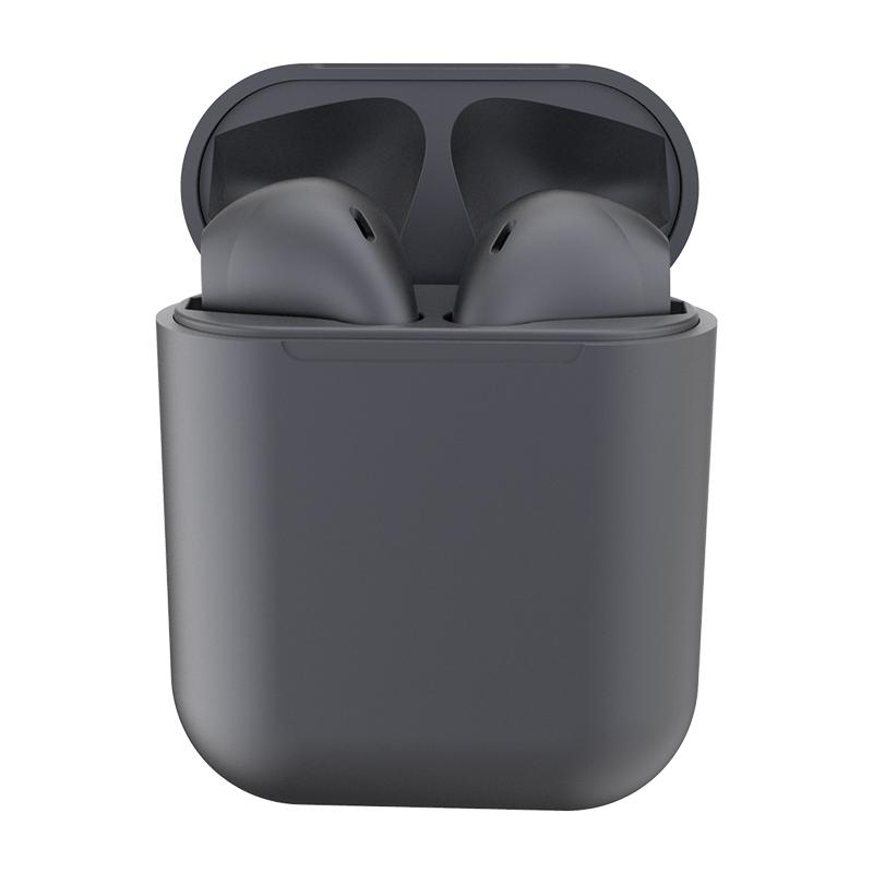 New Metal Inpods TWS Mini Wireless Bluetooth Earphones Headphones & Speakers Dark Gray - DailySale