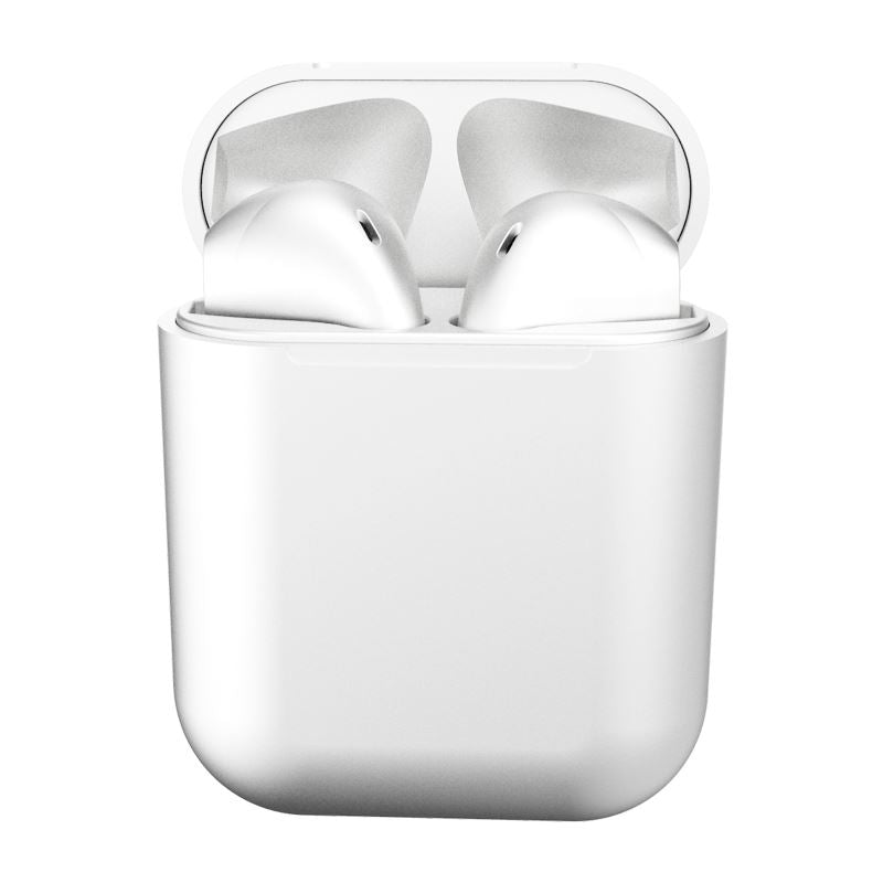 New Metal Inpods TWS Mini Wireless Bluetooth Earphones Headphones & Speakers White - DailySale