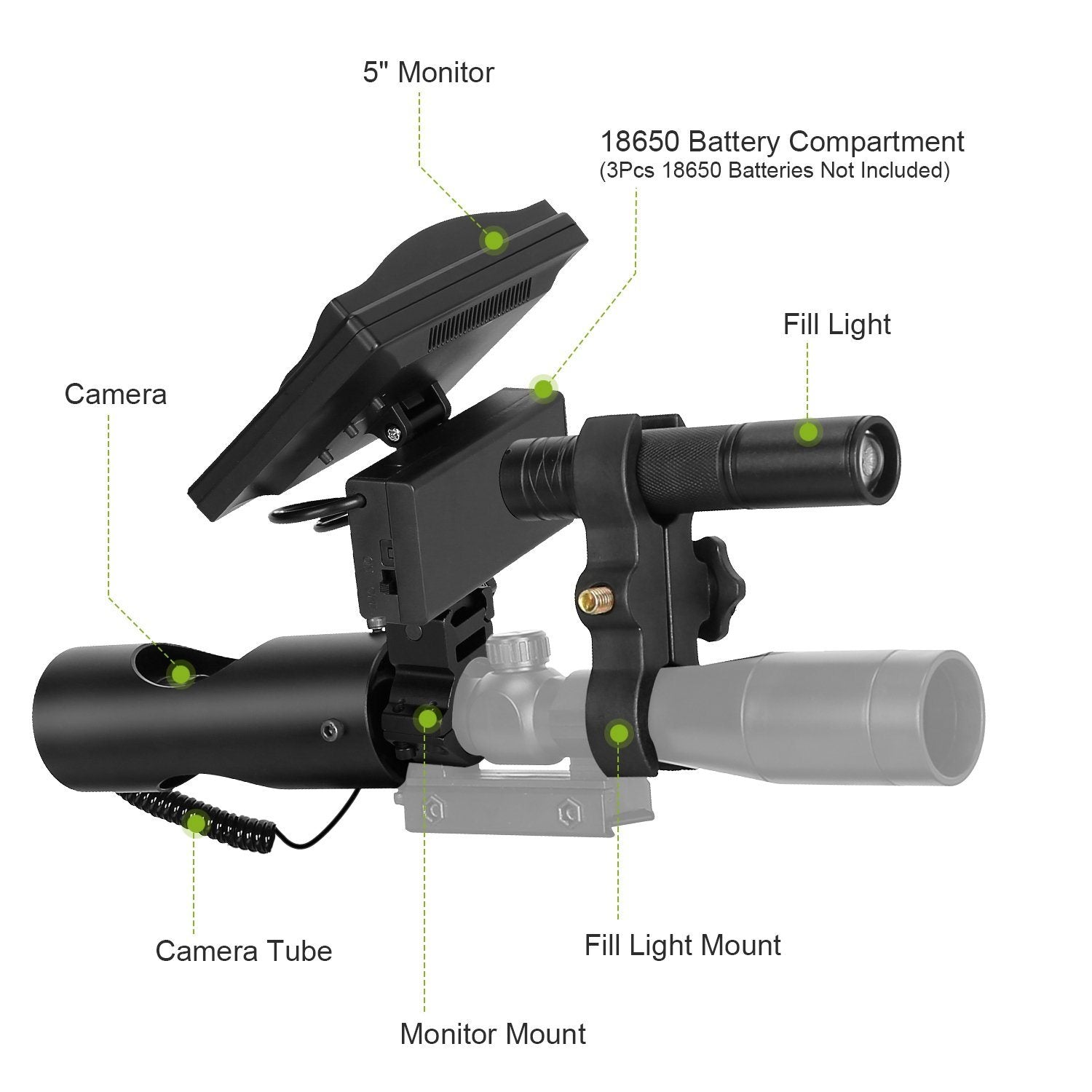 Night Vision Scope Digital Camera Infrared Sports & Outdoors - DailySale