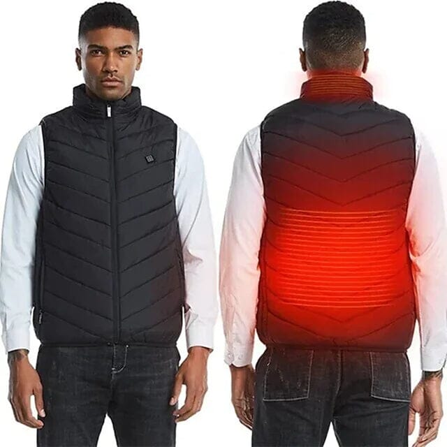 Nine Districts Intelligent Heating Vest Electric Heating Men's Outerwear - DailySale