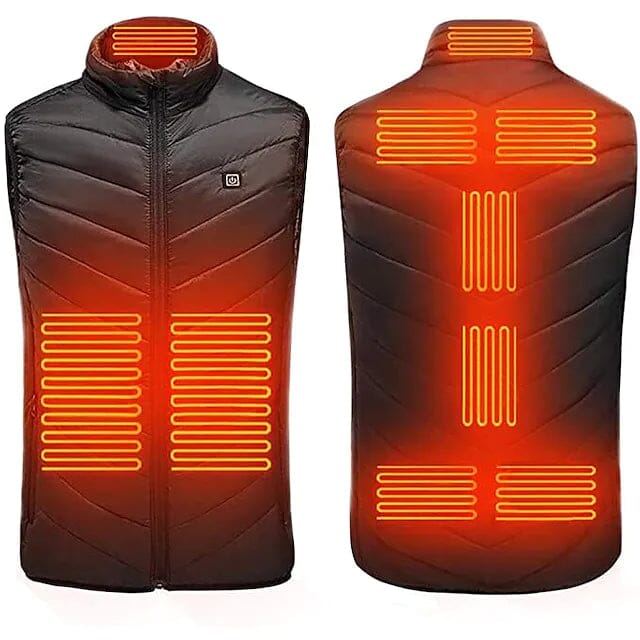 Nine Districts Intelligent Heating Vest Electric Heating Men's Outerwear - DailySale