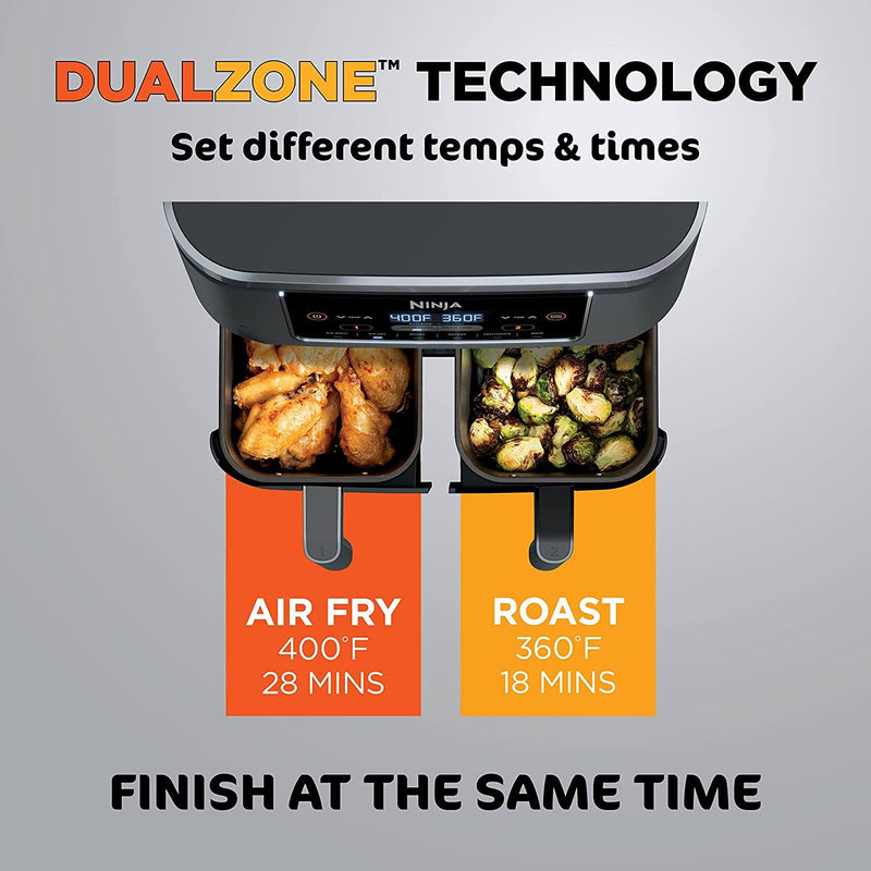 Ninja Dual Zone Air Fryer Foodi DZ201 Review 