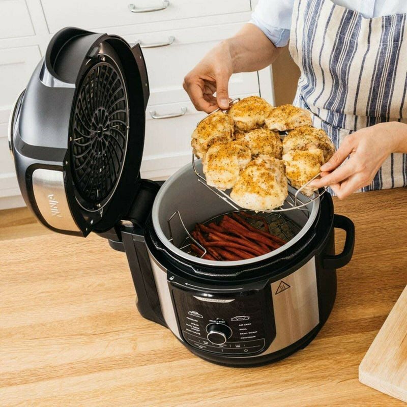 Ninja FD402 Foodi 8 Qt. 9-in-1 Deluxe XL Pressure Cooker and Air Fryer Kitchen & Dining - DailySale