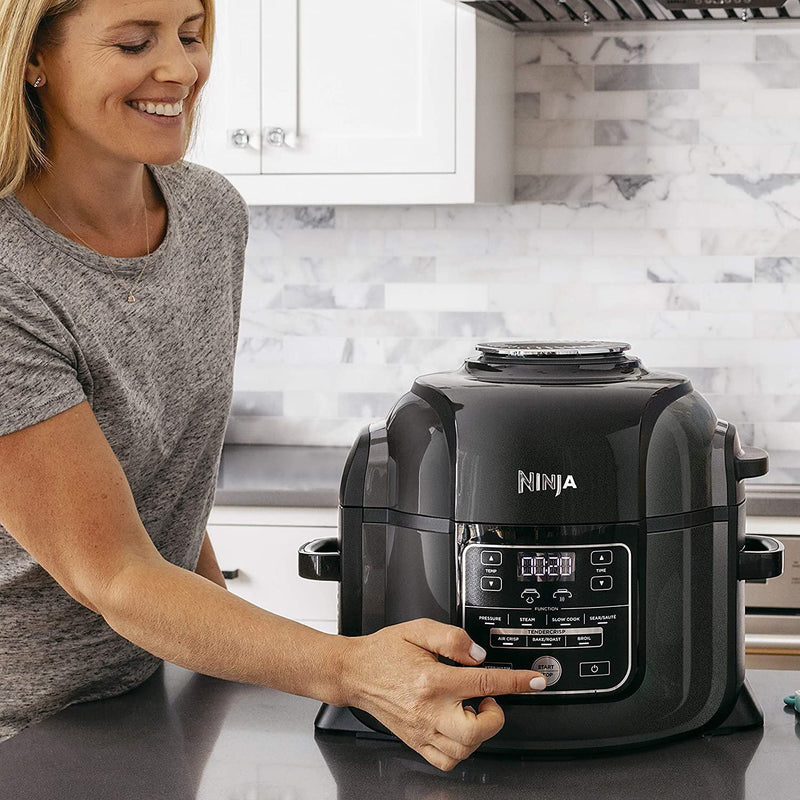 Ninja Foodi 9-in-1 Pressure Air Fryer with 6.5 Quart Capacity and 45 Recipe Book Kitchen & Dining - DailySale