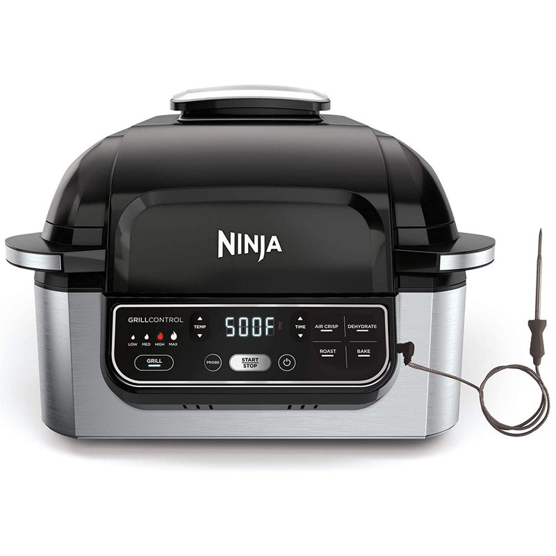 Ninja Foodi Pro 5-in-1 Integrated Smart Probe and Cyclonic Technology Indoor Grill Kitchen & Dining - DailySale