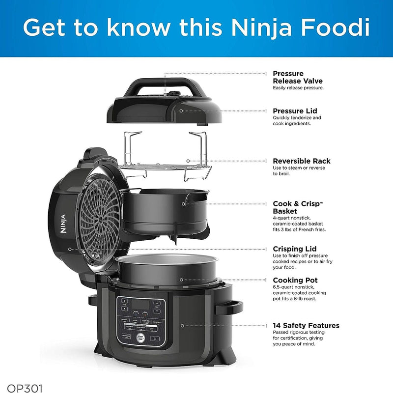 Ninja Foodi MAX 14-in-1 Multi-Cooker - Certified Refurbished