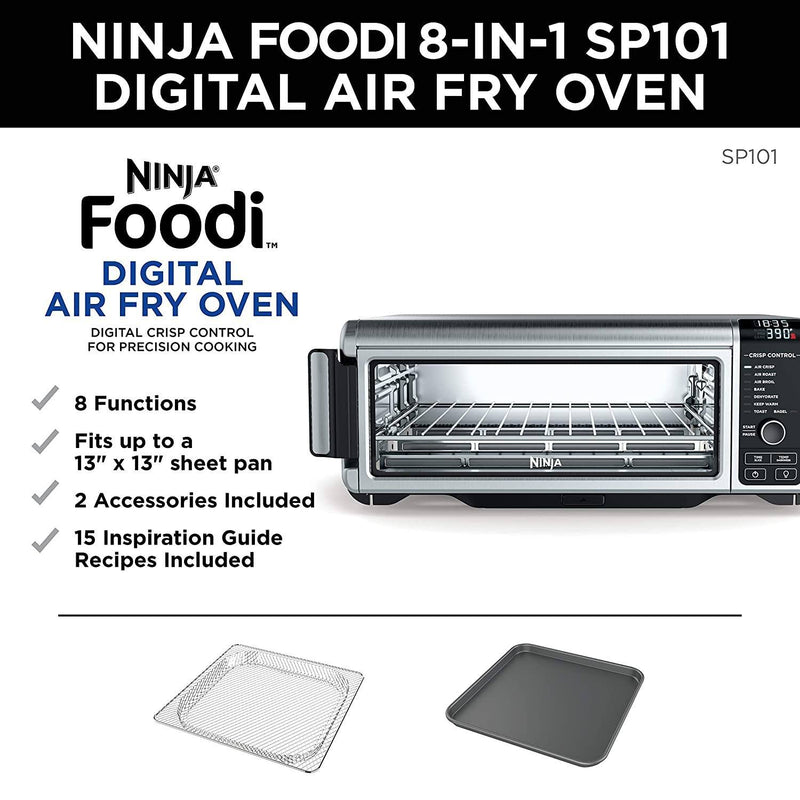 Ninja SP101 Foodi 8-in-1 Digital Air Fry Kitchen & Dining - DailySale