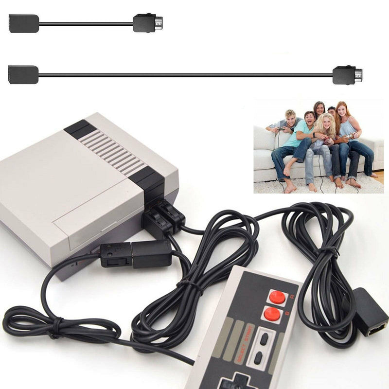 Nintendo NES Mini Classic Edition Game Controller with 2 Pieces 10ft Extension Cable Video Games & Consoles - DailySale