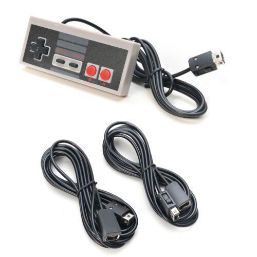 Nintendo NES Mini Classic Edition Game Controller with 2 Pieces 10ft Extension Cable Video Games & Consoles - DailySale