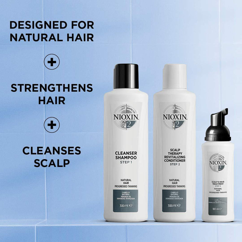 Nioxin Full-Size System Kits for Progressed to Advanced Thinning Hair