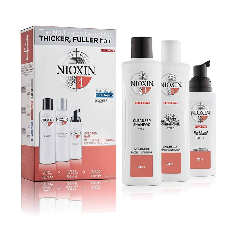 Nioxin Full-Size System Kits for Progressed to Advanced Thinning Hair