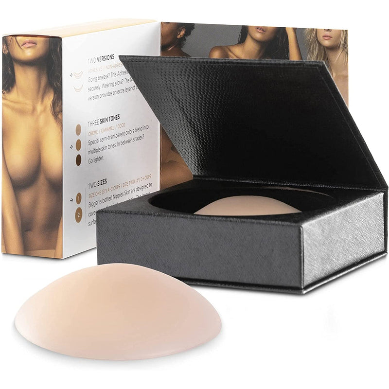 Simply Nude Non-Adhesive Silicone Nipple Concealers Fair Small