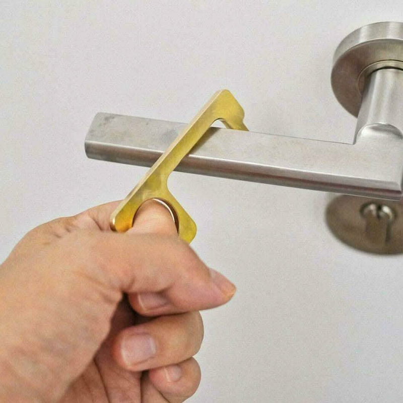 No-Contact Door Opener Hand Key Tool Sports & Outdoors - DailySale