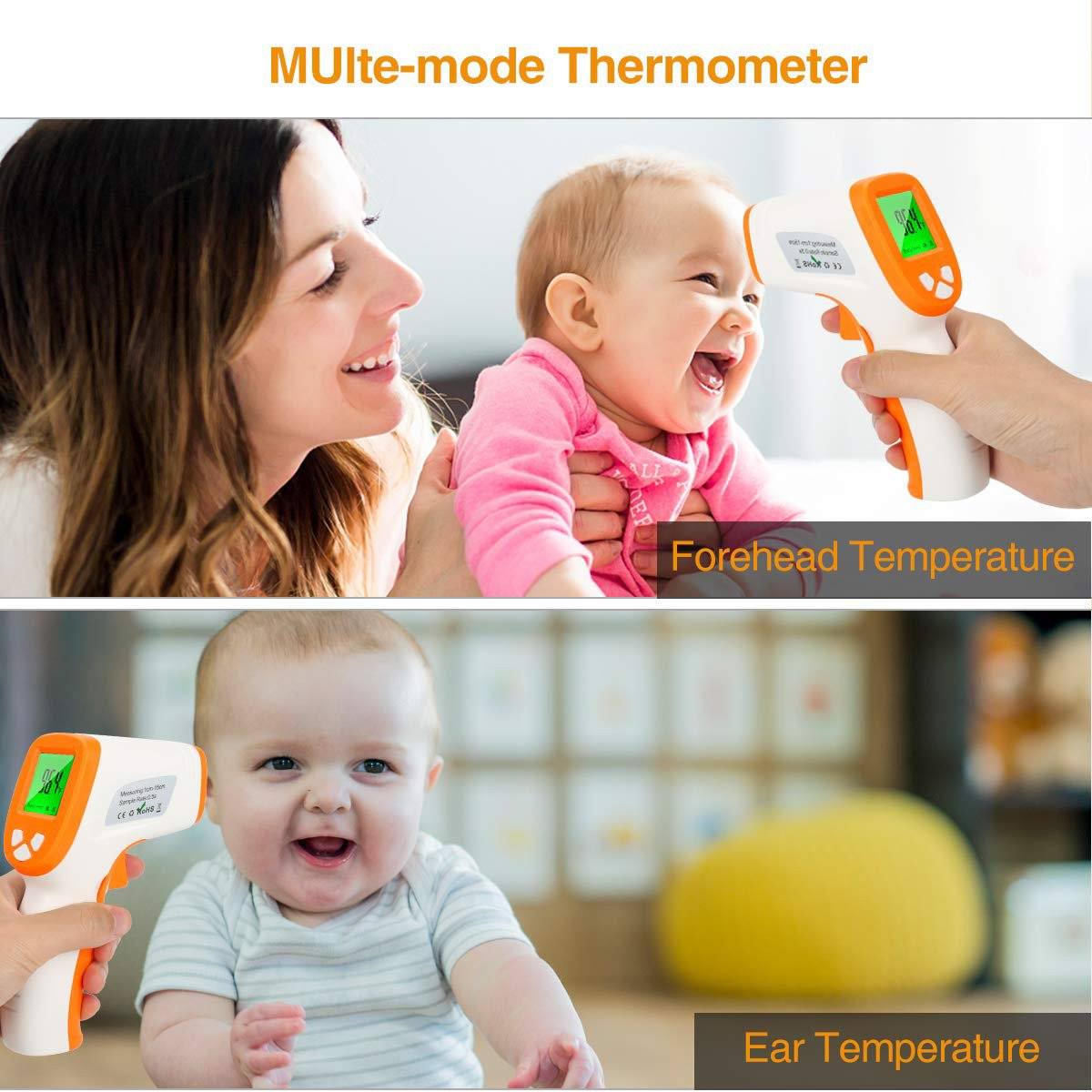 Non-Contact Digital Infrared Thermometer D-380 Wellness & Fitness - DailySale