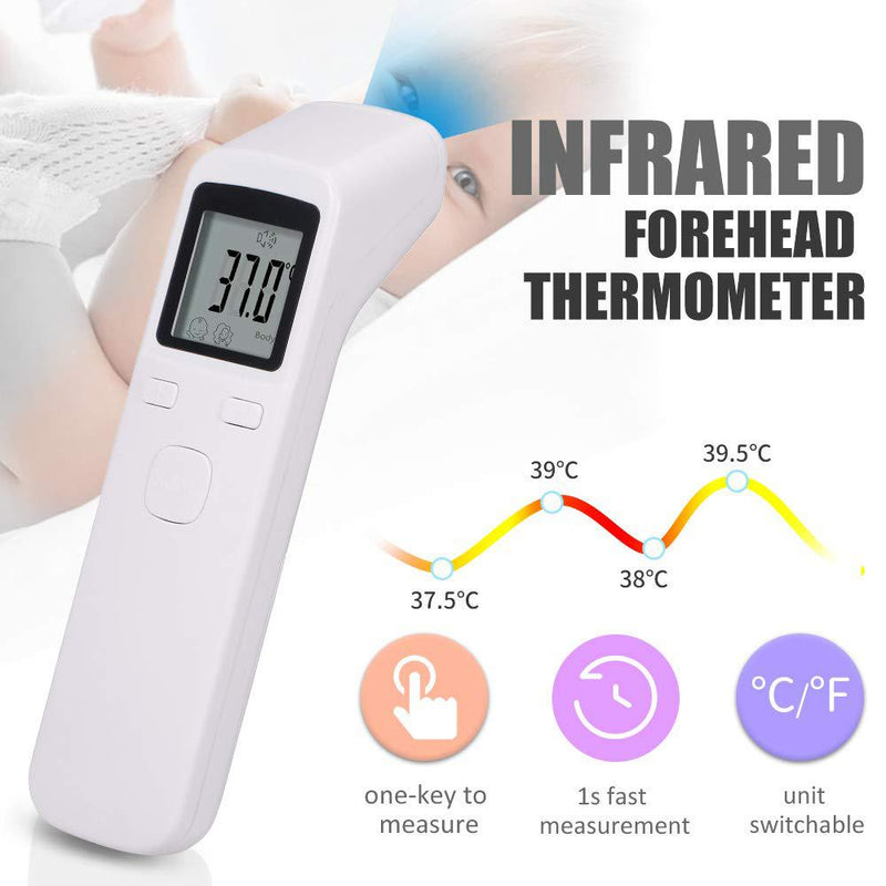Non-Contact Infrared Digital Scanner Device Advanced Temperature Measurement ALK116 Face Masks & PPE - DailySale
