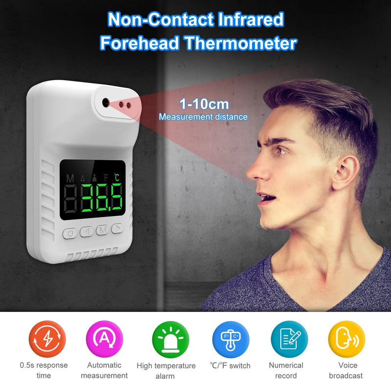 Non-Contact Infrared Forehead Thermometer Face Masks & PPE - DailySale