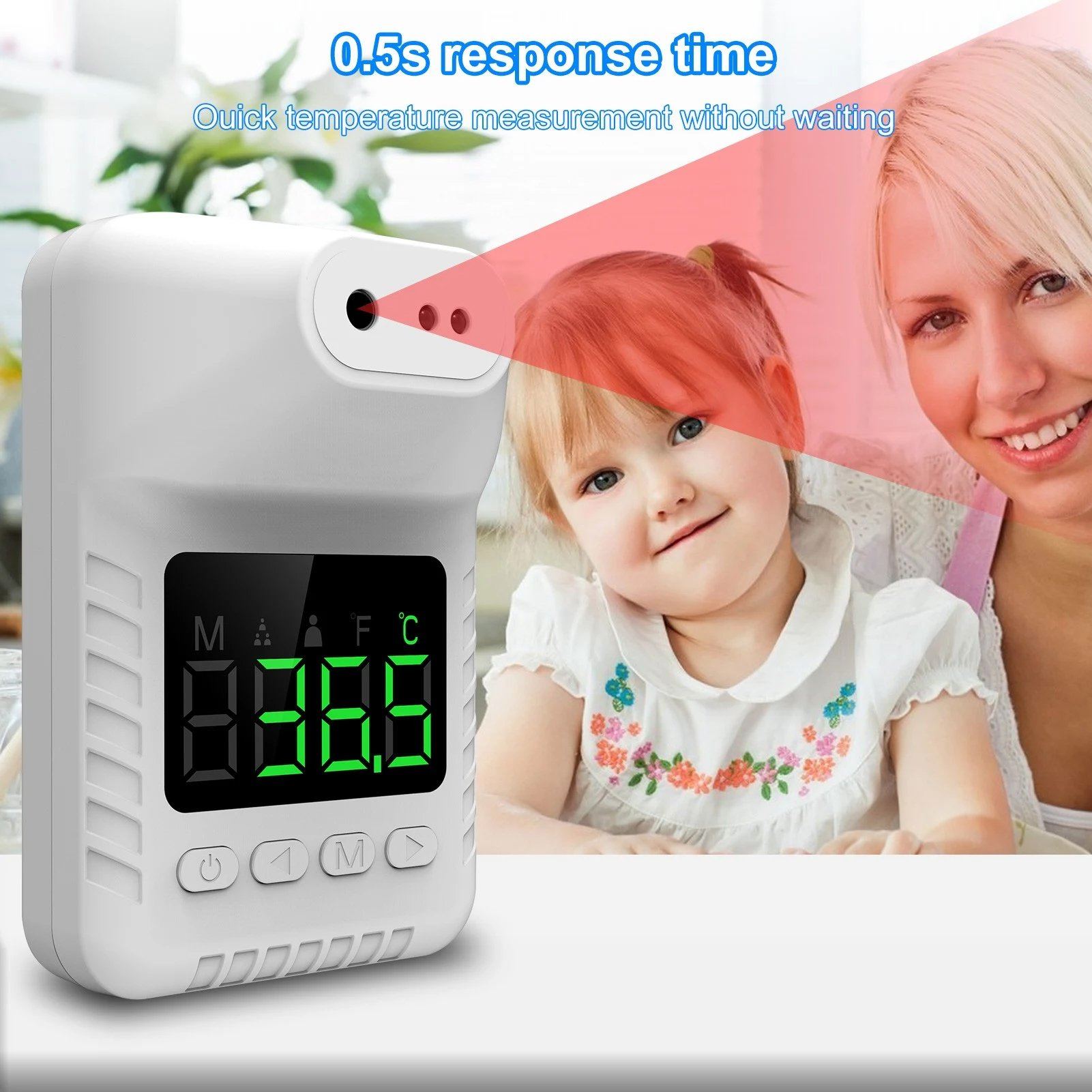 Non-Contact Infrared Forehead Thermometer Face Masks & PPE - DailySale